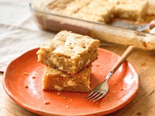 Brownie de leite Ninho com massa úmida e cremosa que desmancha na boca