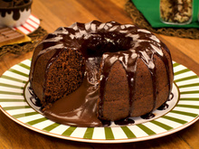 bolo vulcão de chocolate