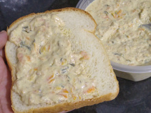 Patê falso de camarão