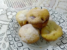 Bolinho de milho com goiabada