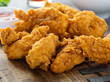 Nem farinha de trigo, nem farinha panko: o frango empanado fica ainda mais crocante com o amido de milho