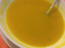 Sopa creme de abóbora
