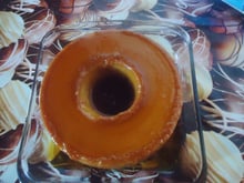 Pudim de padaria