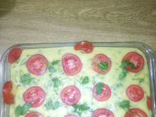 Polenta ao creme de couve