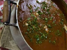 Escaldado de carne moída