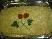 Bolo salgado de pão de forma