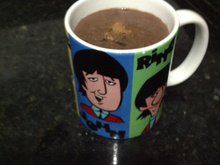 Chocolate quente de inverno