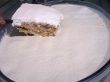 Pavê de três cores