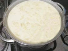 Suflê de abacaxi