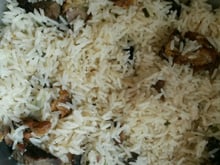 Arroz carreteiro com carne seca à moda antiga