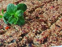 Quibe de quinoa