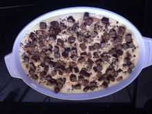 Sorvete de creme com Bis