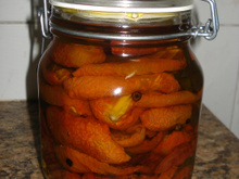 Compota de tomate seco