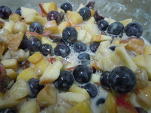 Salada de frutas com iogurte