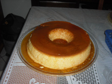Pudim de leite condensado Moça