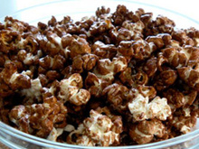 Pipoca de chocolate
