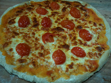 Massa para pizza integral