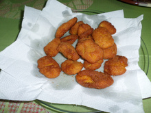 Nuggets de milho verde
