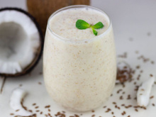 Bebida de coco para festa junina