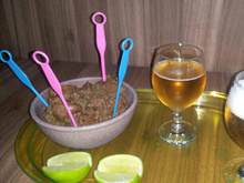 Fígado de galinha apimentado