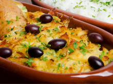 Bacalhau à portuguesa com natas e batata igual de vó cremoso e suculento