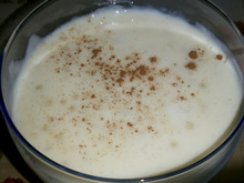 Sagú de leite condensado