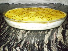Torta mousse de maracujá