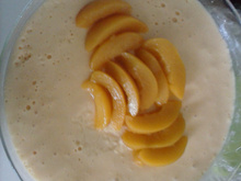 Mousse de pêssegos