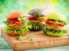 3 receitas de hambúrguer vegetariano