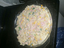 Macarrão gravatinha delicioso