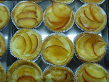 Tortinhas de maçã crocante