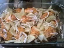 Frango com maionese da sogra