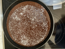 Torta especial de chocolate para a páscoa