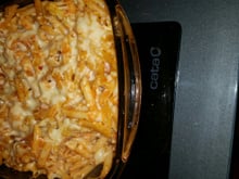 Macarrão gratinado