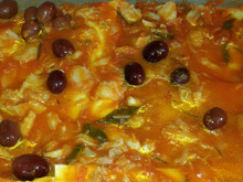 Lasanha de bacalhau