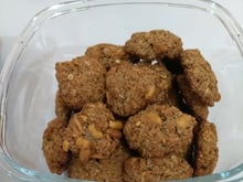 Cookies de aveia e grãos saudáveis