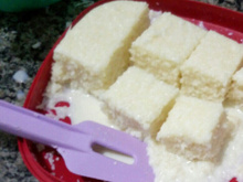 Bolo de tapioca molhadinho