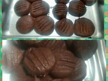 Biscoito fácil de chocolate