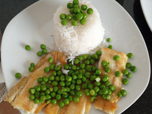 Peixe ao molho de maracujá