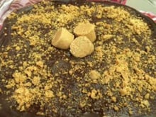 Pavê de paçoca da Eve