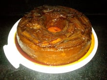 Pudim de pão caramelado