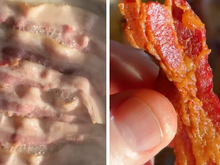 Uma frigideira, água e paciência é tudo que você precisa para fazer o bacon mais crocante e gostoso da sua vida
