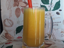 Suco natural de maracujá