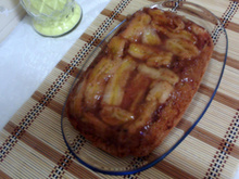 Bolo prático de banana