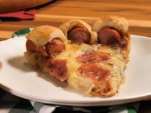 Quem inventou essa pizza de cachorro-quente merece um prêmio: virou o lanche de fim de semana preferido da minha família
