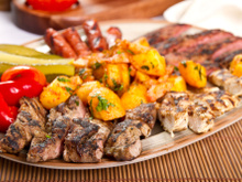 Churrasco expresso feito no forno
