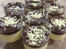 Escondidinho de leite ninho com nutella
