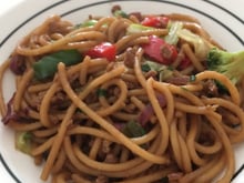 Yakissoba vegetariano