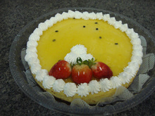 Torta de maracujá