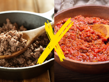 Carne moída molhadinha X sequinha: aprenda como fazer os dois tipos e quando usar cada uma